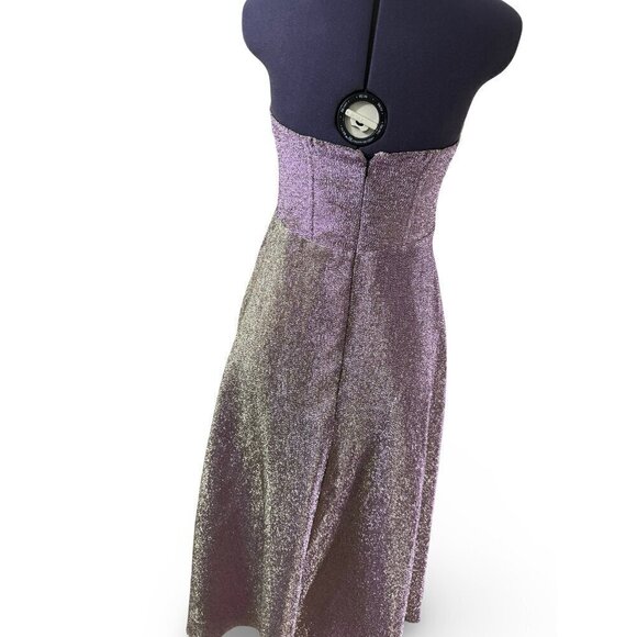 NWT Nocturne Strapless Dress Sweetheart Neckline‎ Heart-Shaped Button, Prom - Picture 3 of 16